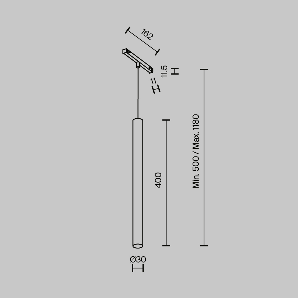 Трековый светильник Фокус / Focus Led Exility X 2700-6000K 7Вт 36° Dim Smart Zigbee