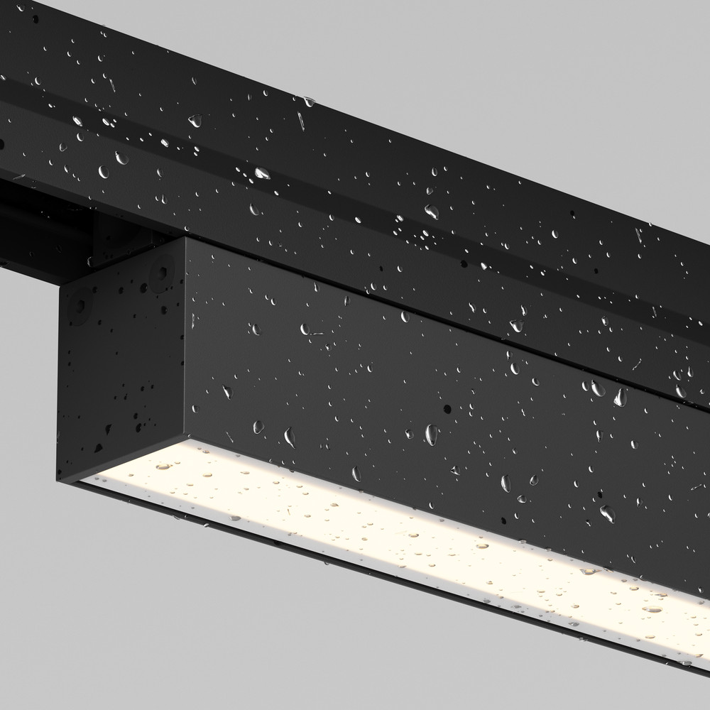 Уличный трековый светильник Базис / Basis Exility IP 3000К 30Вт 120° черный