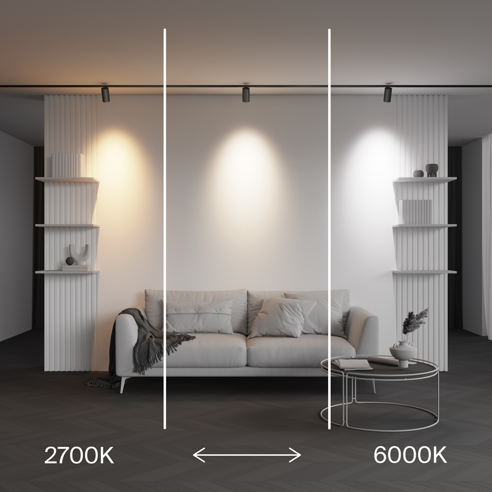 Трековый светильник Фокус / Focus Led Exility X 2700-6000K 18Вт 36° Dim Dali2