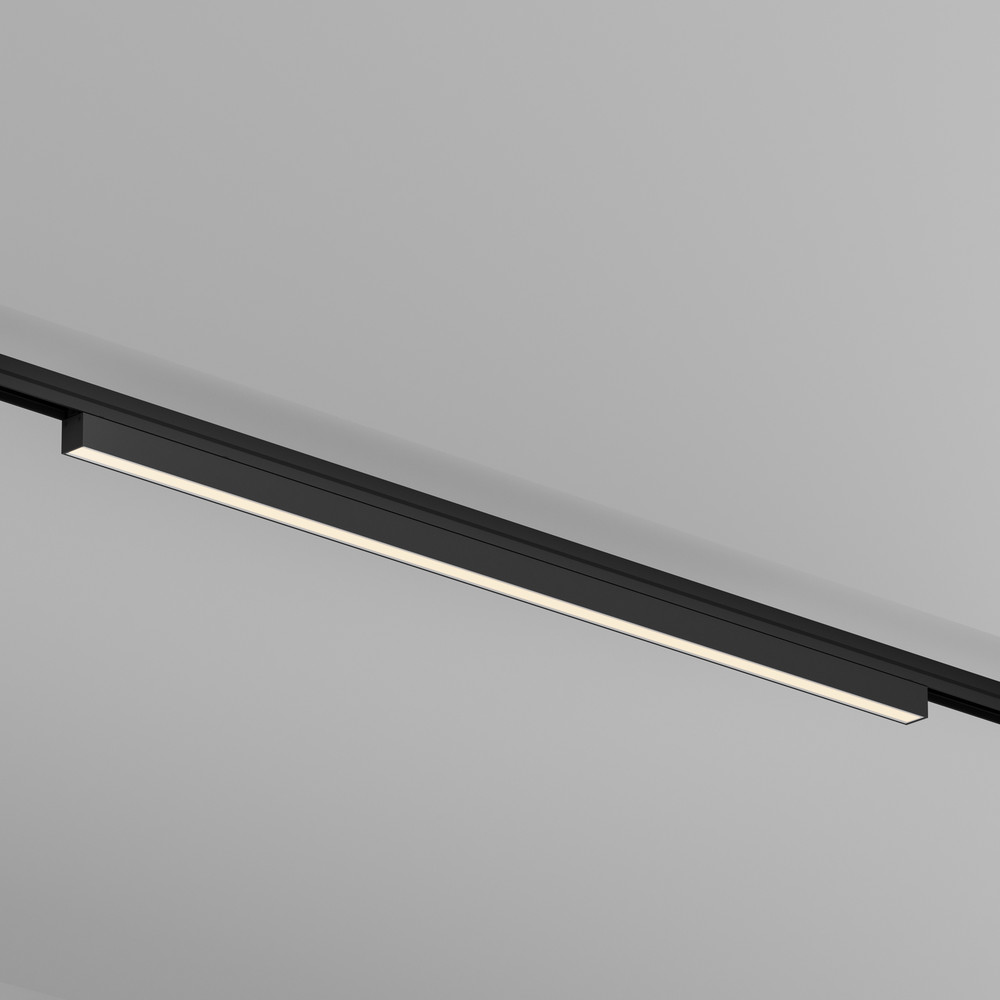 Уличный трековый светильник Базис / Basis Exility IP 3000К 30Вт 120° черный