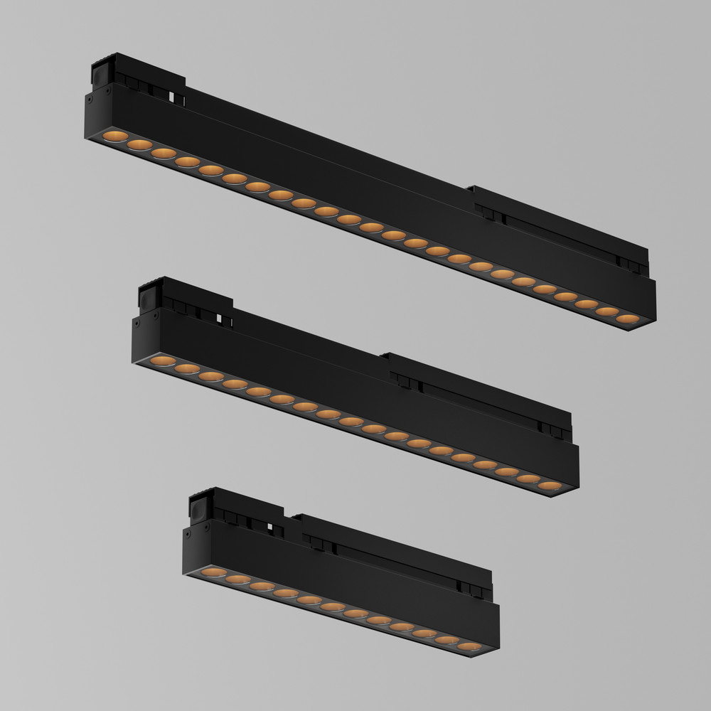 Уличный трековый светильник Точки / Points Exility IP 3000К 24Вт 36° черный