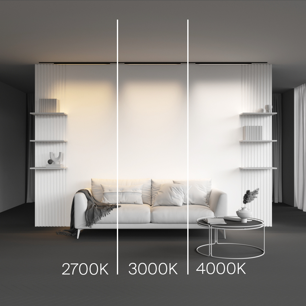 Трековый светильник Базис / Basis Levity 2700К 21Вт 100°