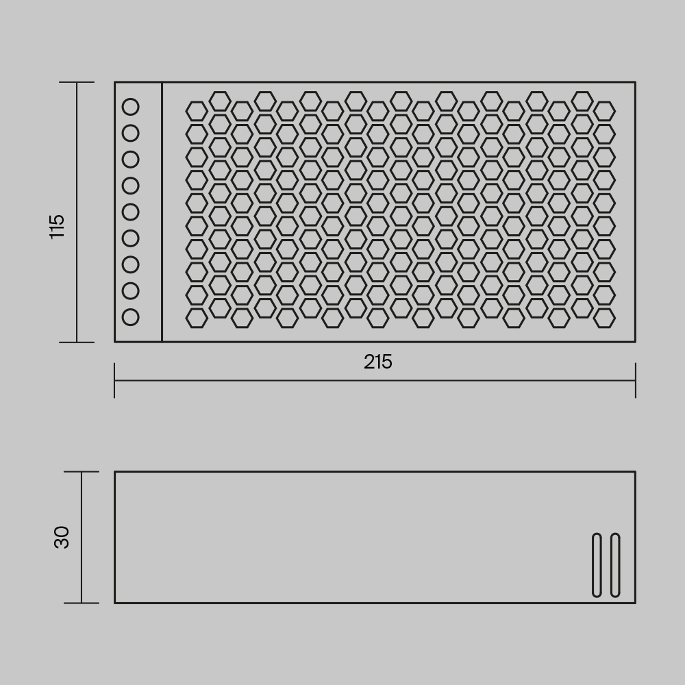 Источник напряжения 48В 360Вт IP20 PSL006