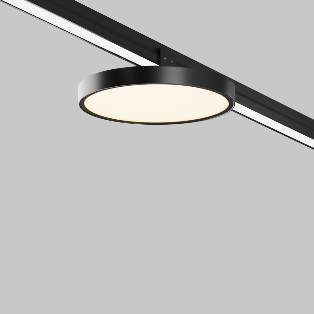 Уличный трековый светильник Зон / Zon IP Elasity IP 3000К 18Вт 110° Черный