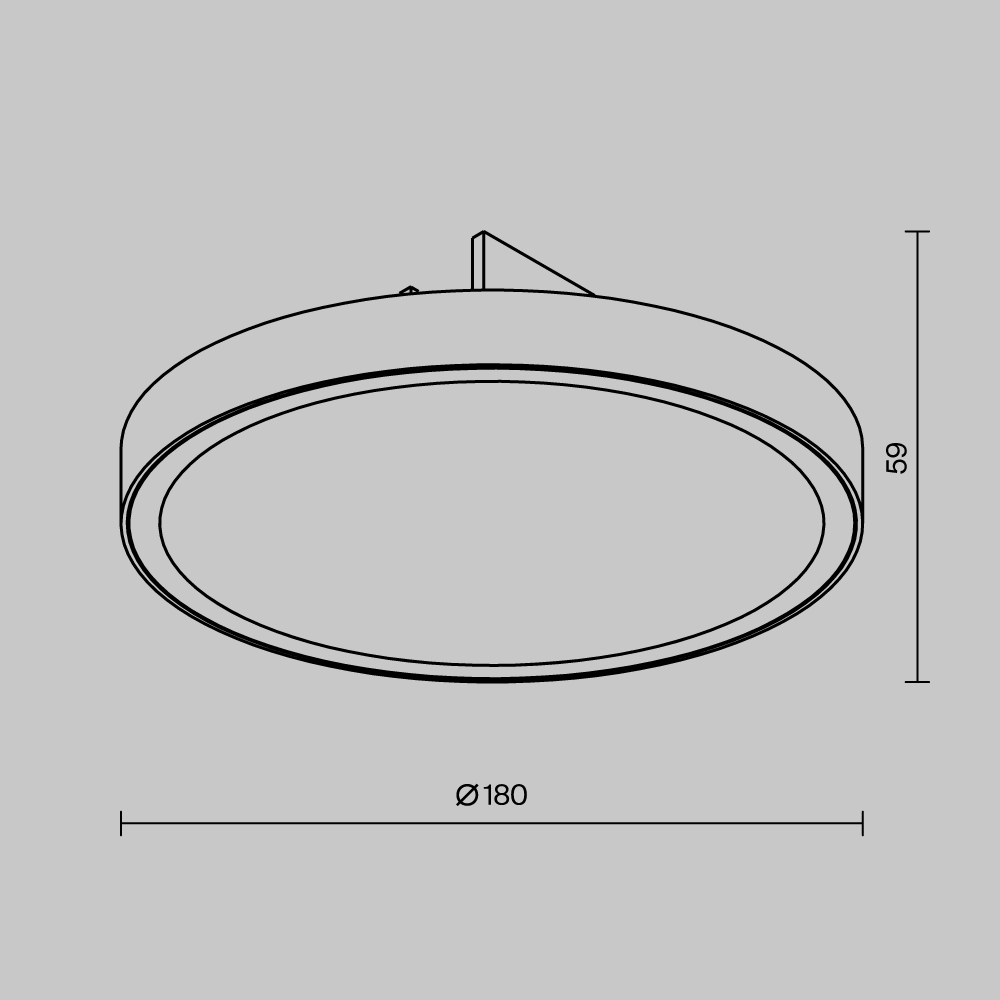 Уличный трековый светильник Зон / Zon IP Elasity IP 3000К 18Вт 110° Белый