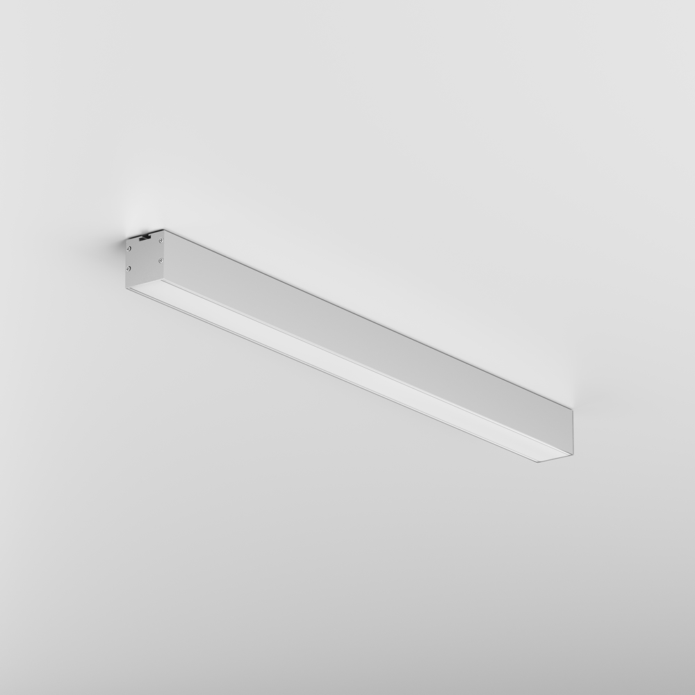 Линейный светильник накладной 3000K 35x35 10 Вт (Серебро, 500 мм) LL311001