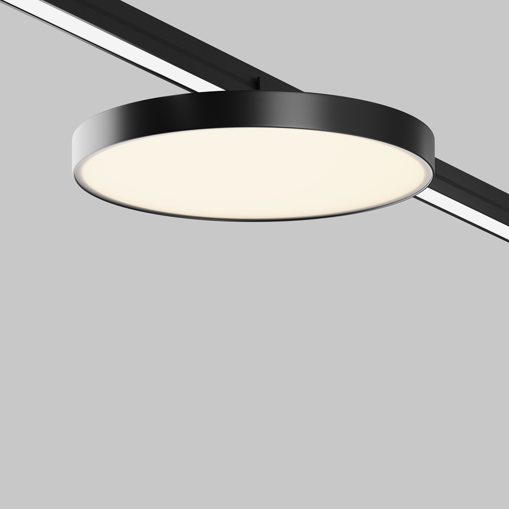 Уличный трековый светильник Зон / Zon IP Elasity IP 3000К 25Вт 110° Черный