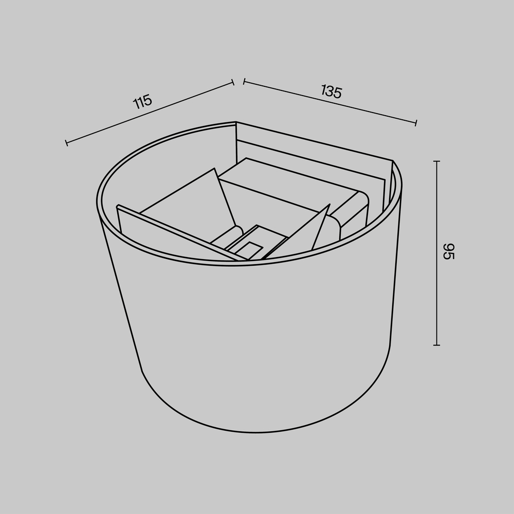 Архитектурная подсветка Фултон / Fulton 3000К 6Вт IP 54