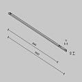 Трековый светильник Базис / Basis Exility X 2700-6000K 18Вт 120° Dim Dali2