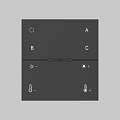 Беспроводная панель управления ZIGBEE RGB-MIX