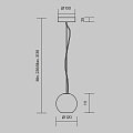 Подвесной светильник Базовая текстура / Basic Texture GU10х1