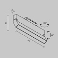 Трековый светильник Базис поворотный / Basis Rot Unity 2700-5000К 12Вт 110°
