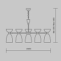 Подвесной светильник Клош / Cloches E14х7
