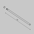 Соединитель для модульной системы Shelf 924мм