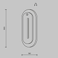 Настенный светильник (бра) Вентана / Ventana 3000К 15Вт