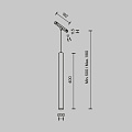 Трековый светильник Фокус / Focus Led Exility X 2700-6000K 7Вт 36° Dim Smart Zigbee