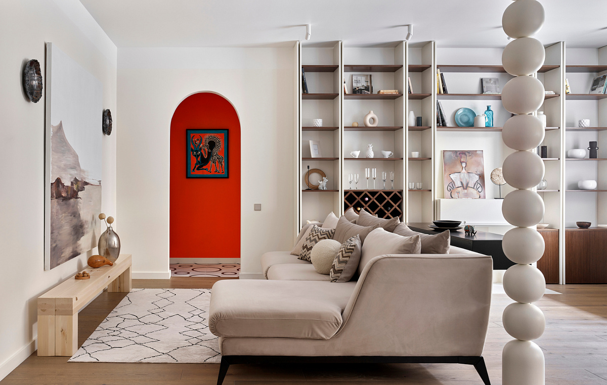 Арт-интерьер под сдачу у Воробьёвых гор