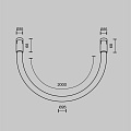 Трековый светильник Тау / Tau Flarity 3000K 27Вт 360°