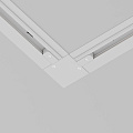 Коннектор L-образный Unity встраиваемый белый