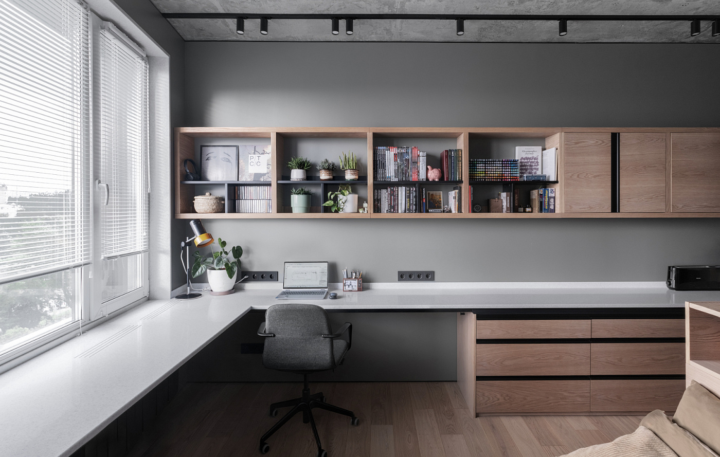 Урбан-студия для архитектора: 29 м² чистого вдохновения