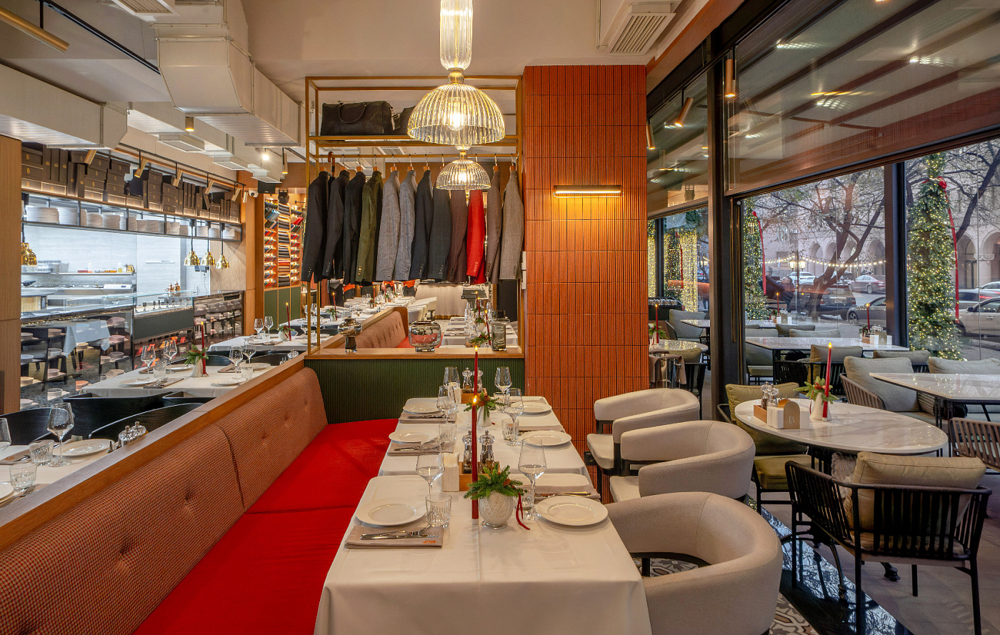 Bold Italic: ресторан итальянской кухни и мужского стиля