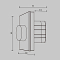 Роторная панель управления DALI DT6