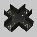 Коннектор питания X-образный Elasity