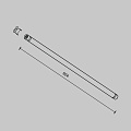 Светильник Ларк / Larc для системы освещения Shelf 3000К 13Вт 360°