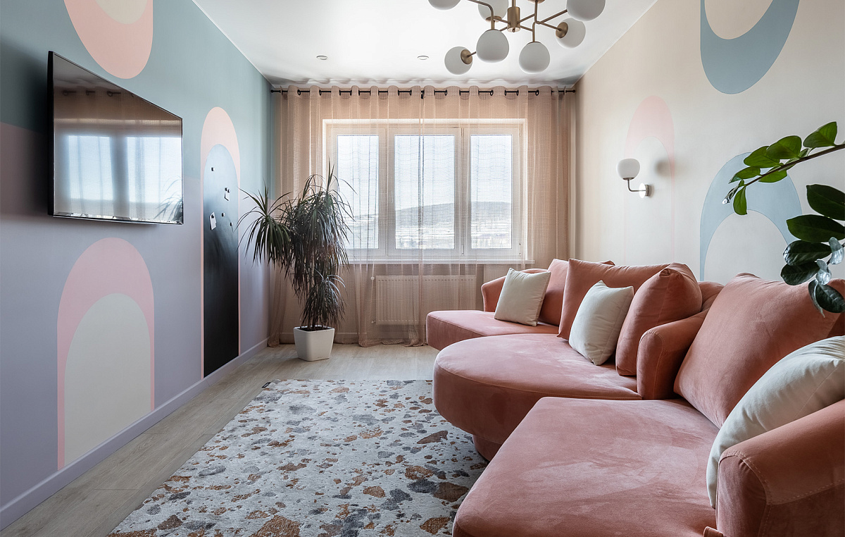 Квартира в стиле Мемфис
