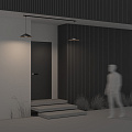Уличный трековый светильник Кампана / Campana Elasity IP 3000К 12Вт 120° черный