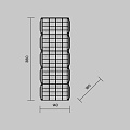 Настенный светильник (бра) Кастелло / Castello 3000К 20Вт
