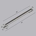 Трековый светильник Точки / Points Levity 2700К 20Вт 30°