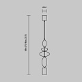 Подвесной светильник Монохром / Monochrome GU10х1