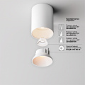 Потолочный светильник Альфа / Alfa LED 8 Вт 2700 К 60°