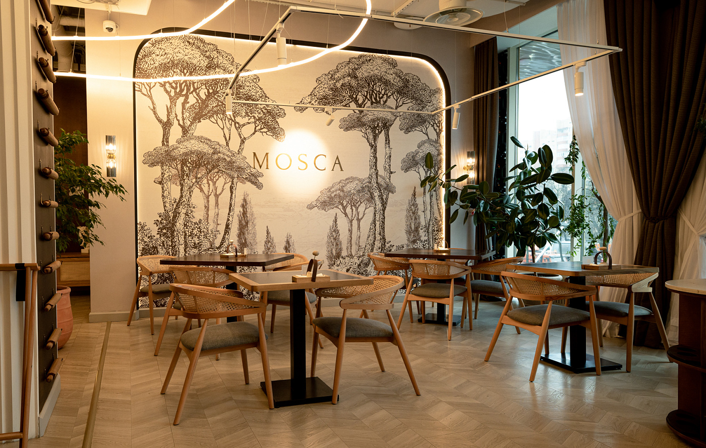 Итальянский ресторан Mosca в Москве