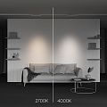 Трековый светильник Точки / Points Trinity 2700K 10Вт 30°