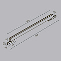 Трековый светильник Базис / Basis Levity 2700К 21Вт 100°