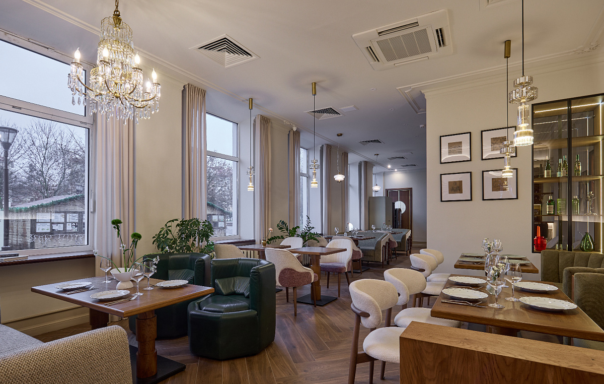 Ресторан «Бона»: современное освещение в историческом центре Беларуси