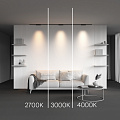 Трековый светильник Точки / Points Levity 2700К 10Вт 30°