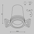 Встраиваемый светильник Фокус / FOCUS LED 12 Вт 4000 К 50°