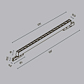 Трековый светильник Точки / Points Levity 2700К 15Вт 30°