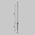 Ландшафтный светильник Копье / Spear 3000K 1Вт 24В IP 65