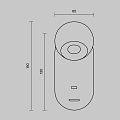 Настенный светильник (бра) Эльф / Elfin 3000К 5Вт
