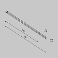 Трековый светильник Базис / Basis Exility X 2700-6000K 12Вт 120° Dim Dali2