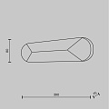 Настенный светильник (бра) Движение / Motion 3000К 8Вт