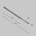 Трековый светильник Точки / Points Exility X 2700-6000K 6Вт 40° Dim Dali2