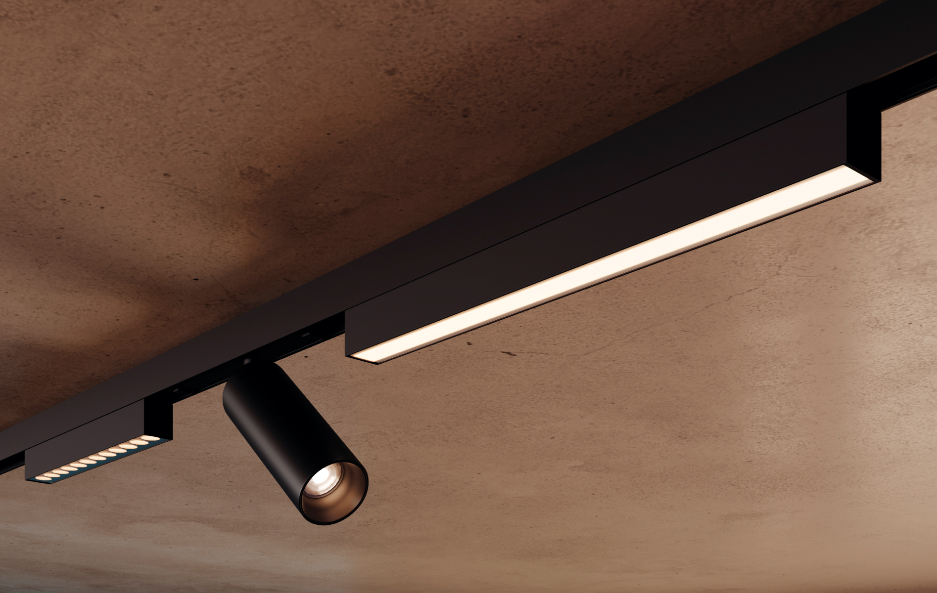 3 модели светильников